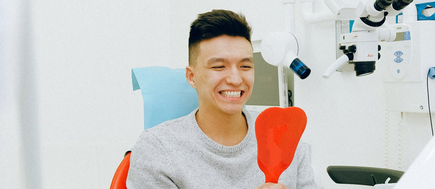 Man Smiling General Dentistry